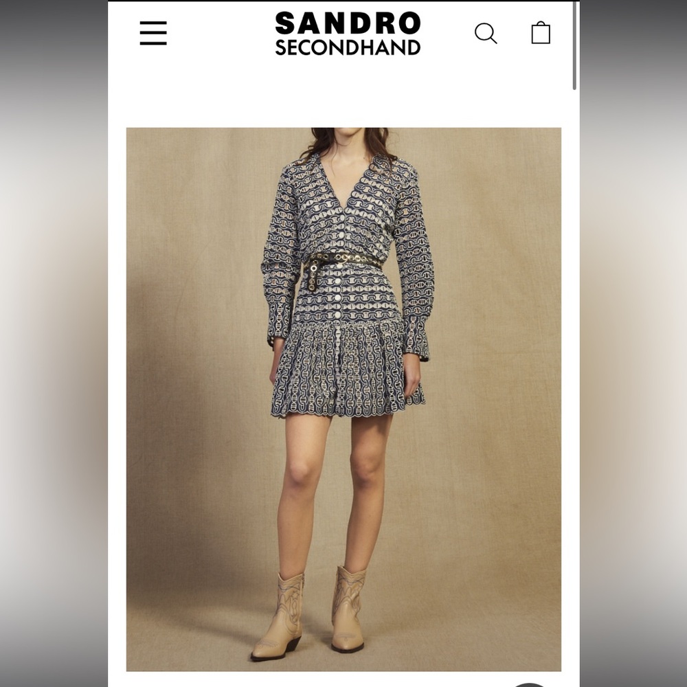 Sandro Lace dress